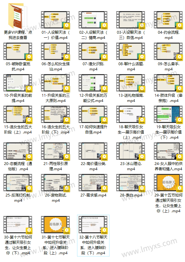 麦子《脱单实战VIP课》